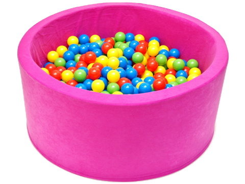 Dětský bazének s míčky Růžový