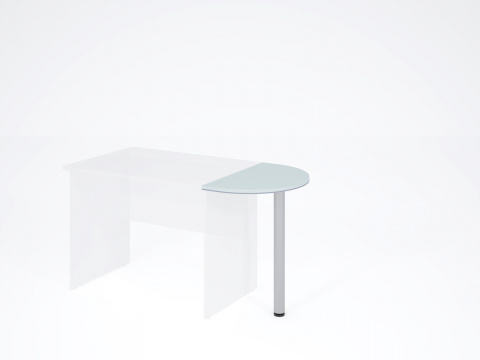 Přístavný stůl Smart bez nohy 78 cm