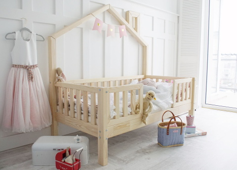 Domečková postel Bali Plotek Duo