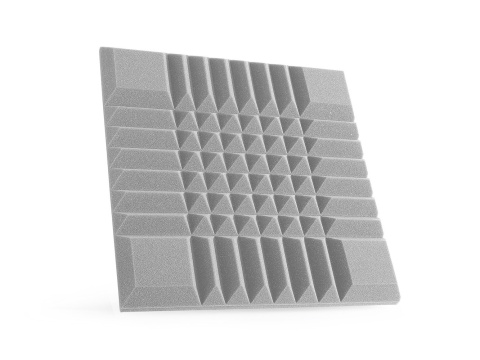 Akustická pěna combo B šedá 50x50x4 cm