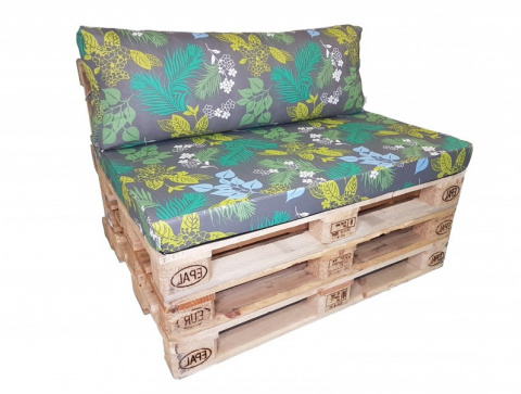Set polstrování se zipem na pohovku z palet 120 x 80 cm - Style