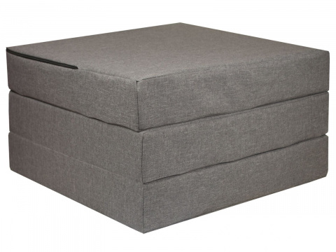Skládací matrace pro hosty Sawana 70x195x10 cm světle šedá