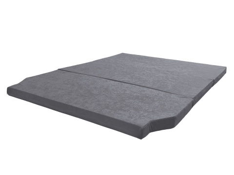 Skládací matrace do auta šedá 130/150x195x8 cm pro VW Multivan