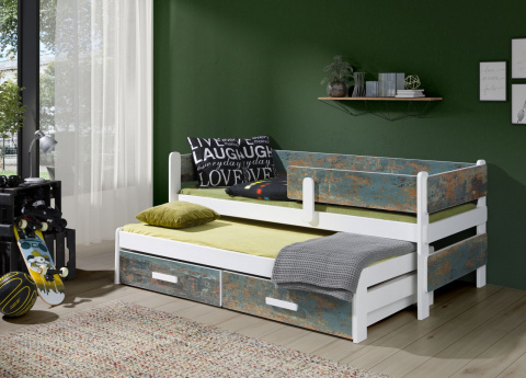 Rozkládací postel Solano s úložným prostorem 80x180 cm