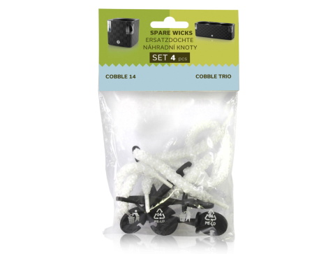 Náhradní knoty pro samozavlažovací květináč Cobble