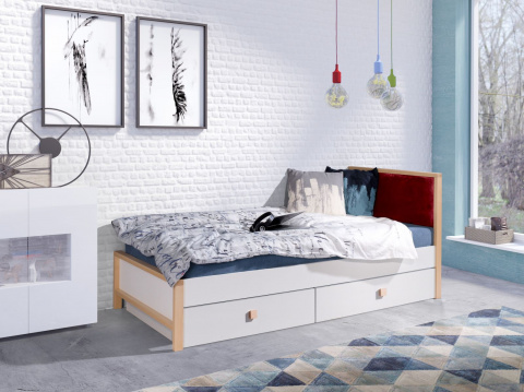 Postel Zara s úložným prostorem 80x180 cm