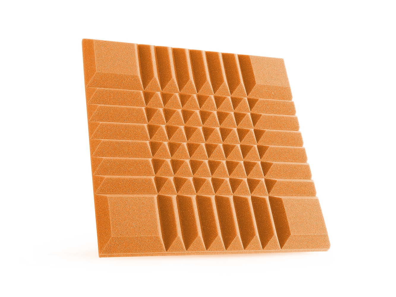 Mega-acoustic Akustická pěna combo B oranžová 50x50x4 cm