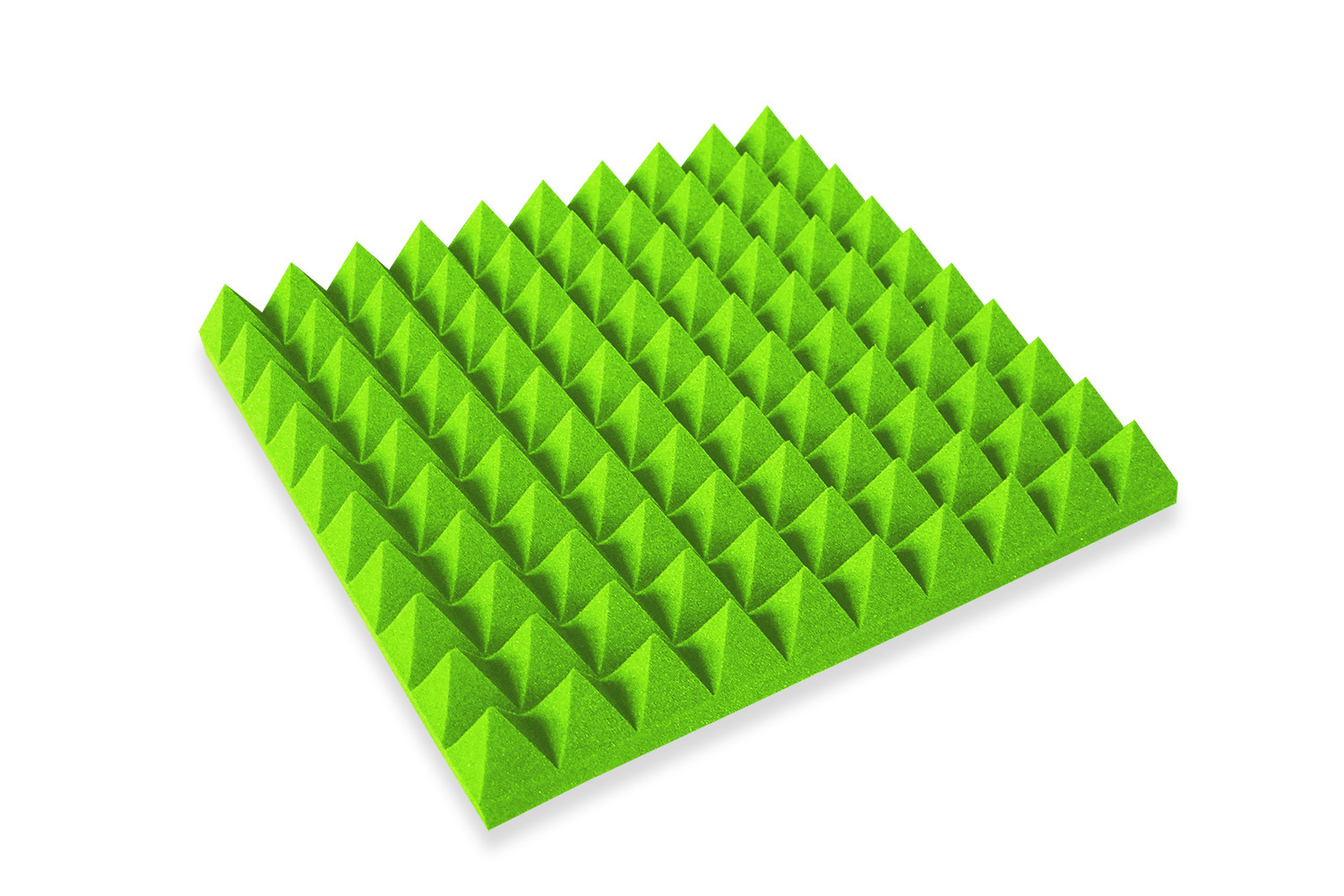 Akustická pěna jehlan zelená 5 cm