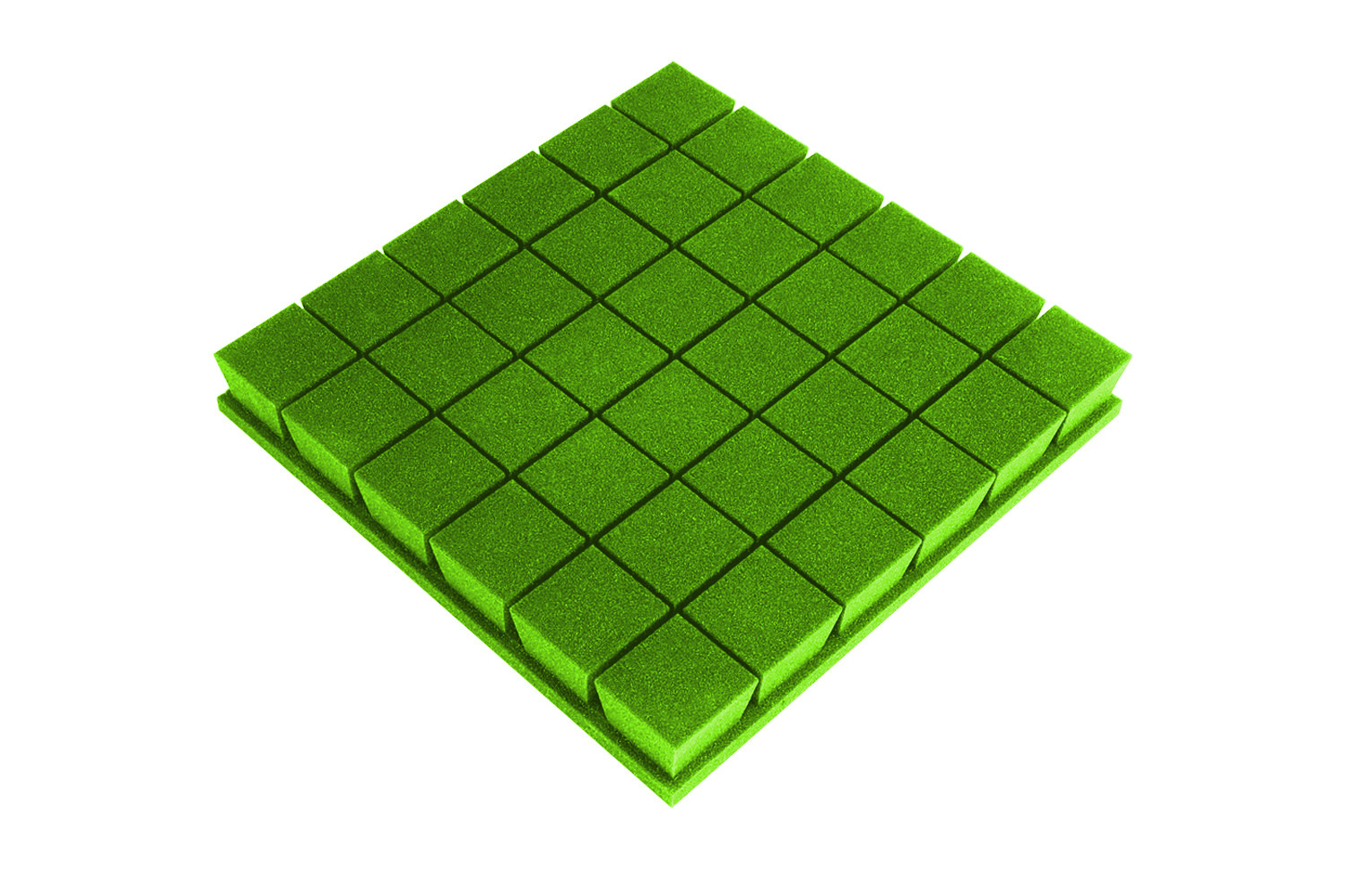 Levně Mega-acoustic Akustická pěna premium PM-K zelená 50x50x7 cm