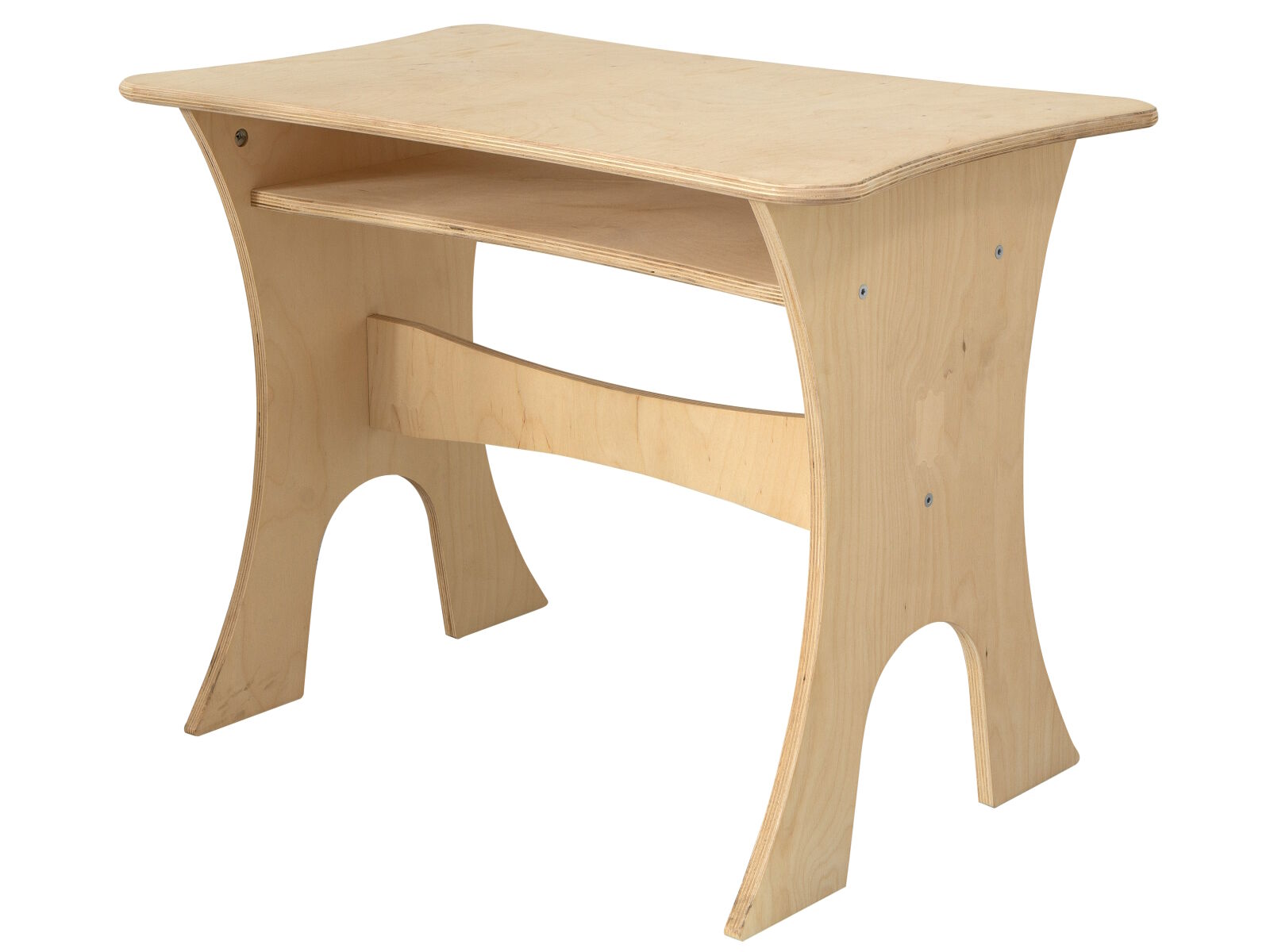 AMBRILO Dětský stolek NATURAL