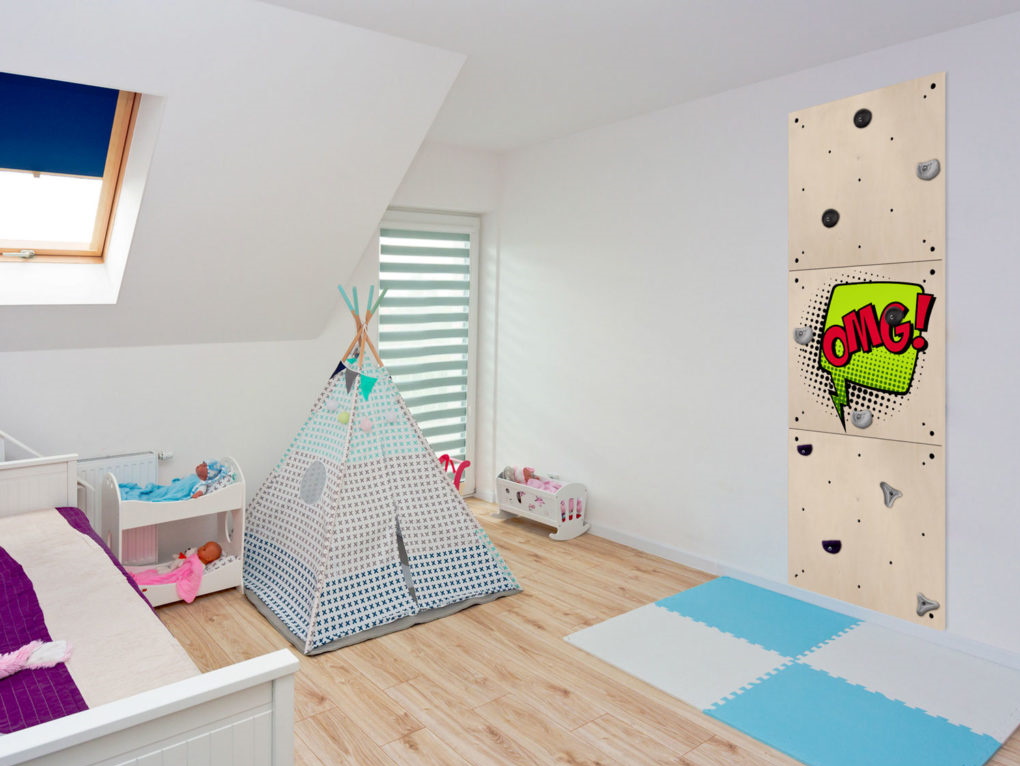 Lezecká stěna pro děti OMG