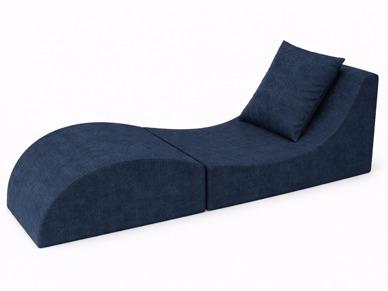 Levně e-matrace.com Skládací relaxační křeslo | Lehátko | Taburet | Night Sky