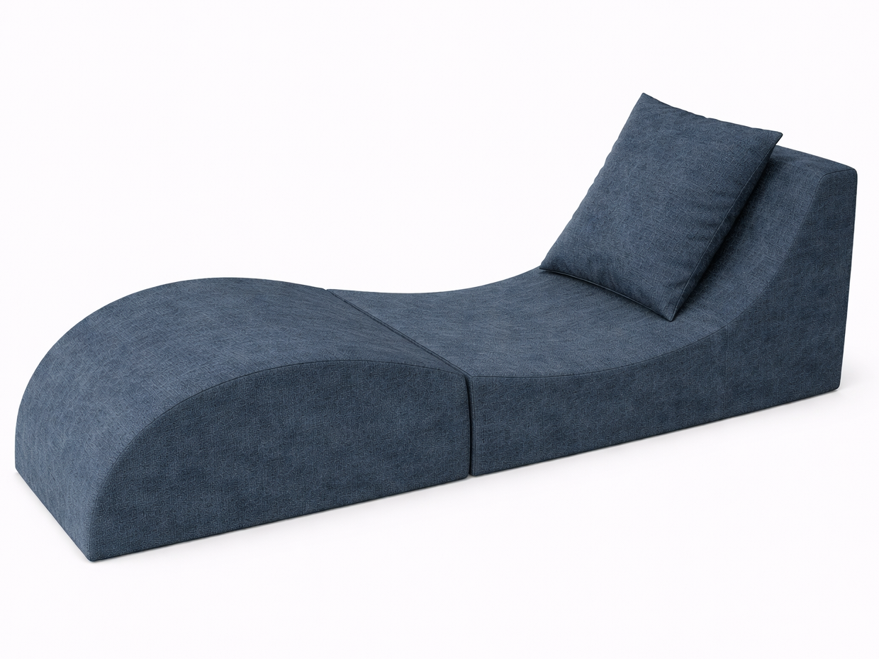 Levně e-matrace.com Skládací relaxační křeslo | Lehátko | Taburet | Poseidon