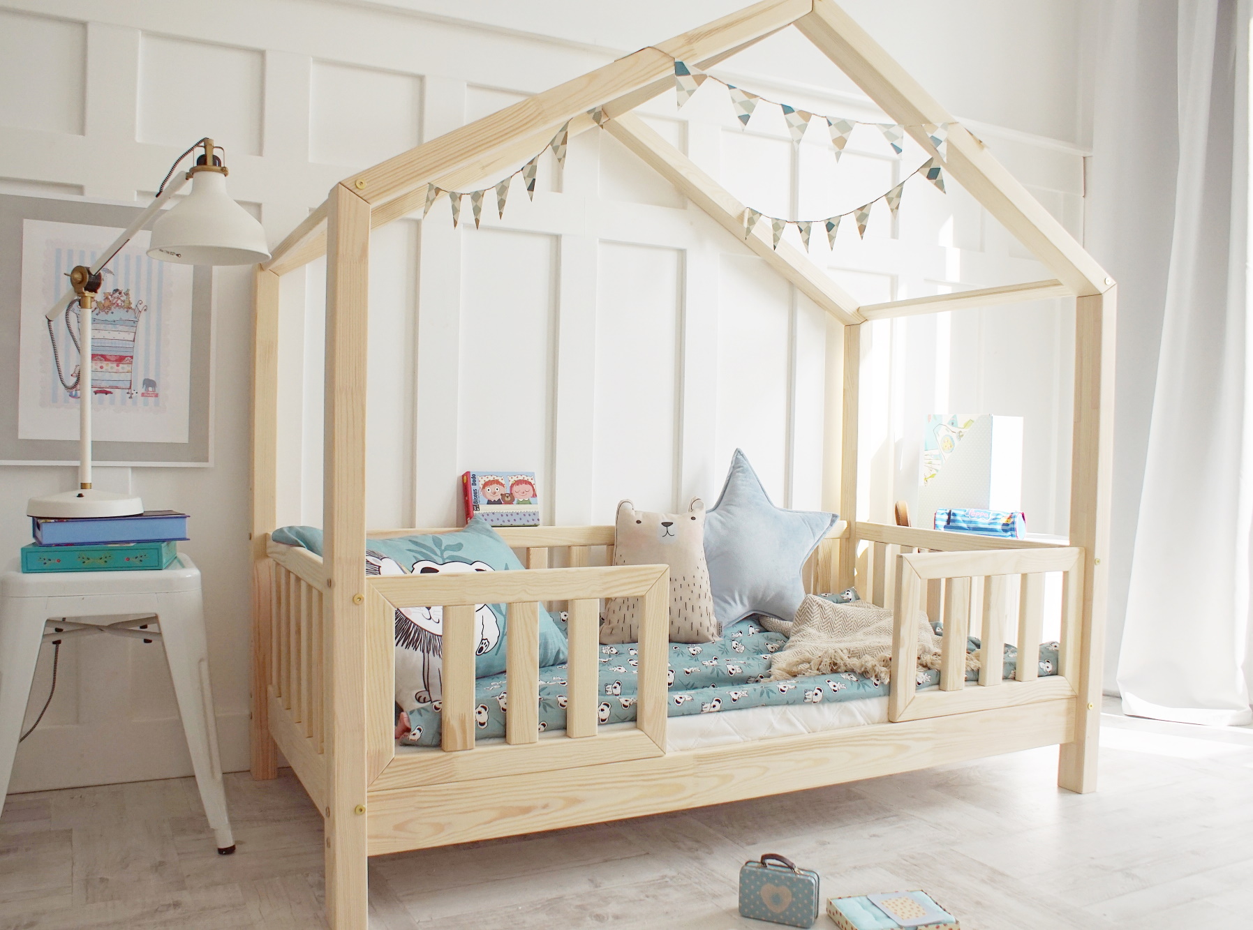 Domečková postel Housebed Plotek Duo