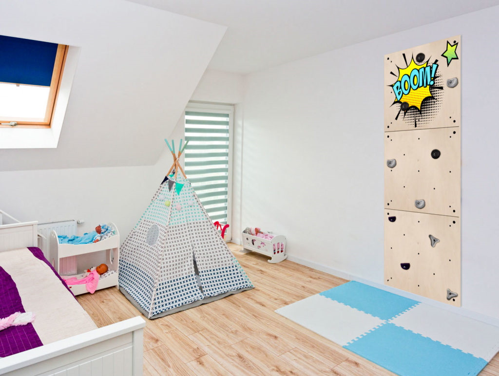 Lezecká stěna pro děti BOOM