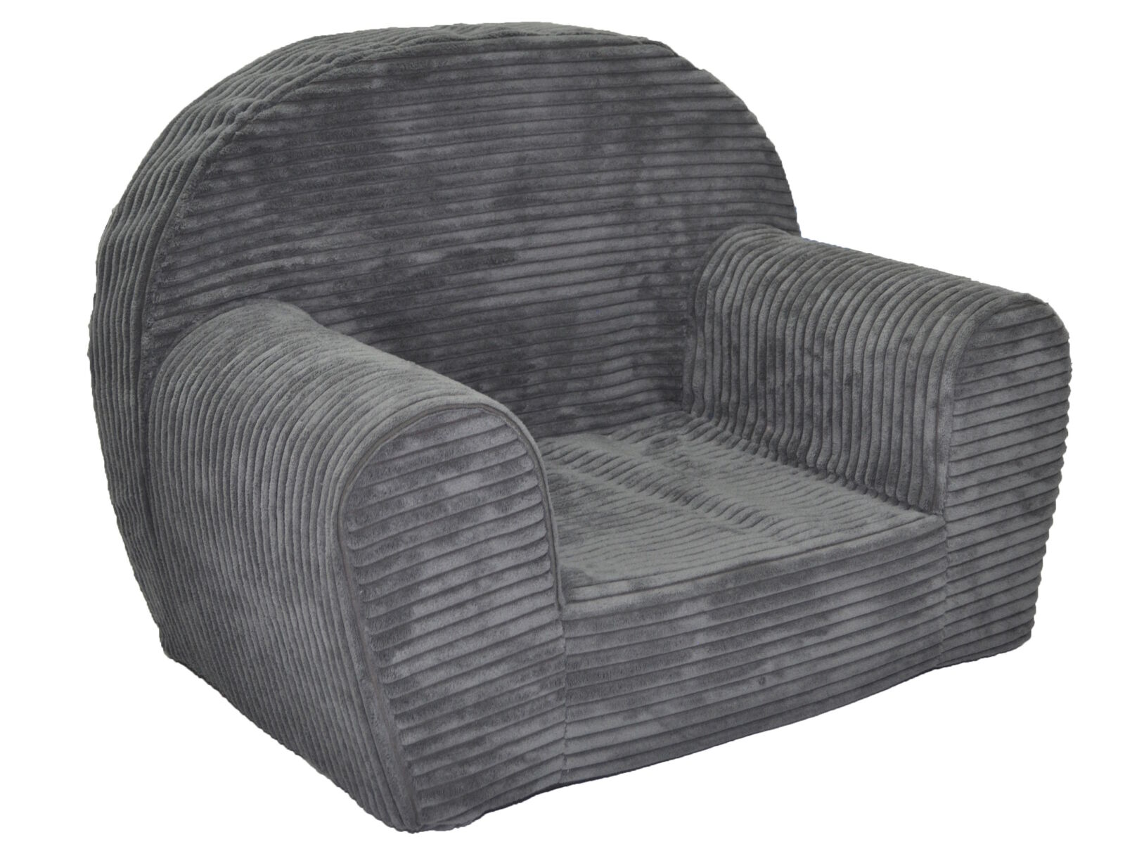 Dětské křesílko Lincol tmavě šedé