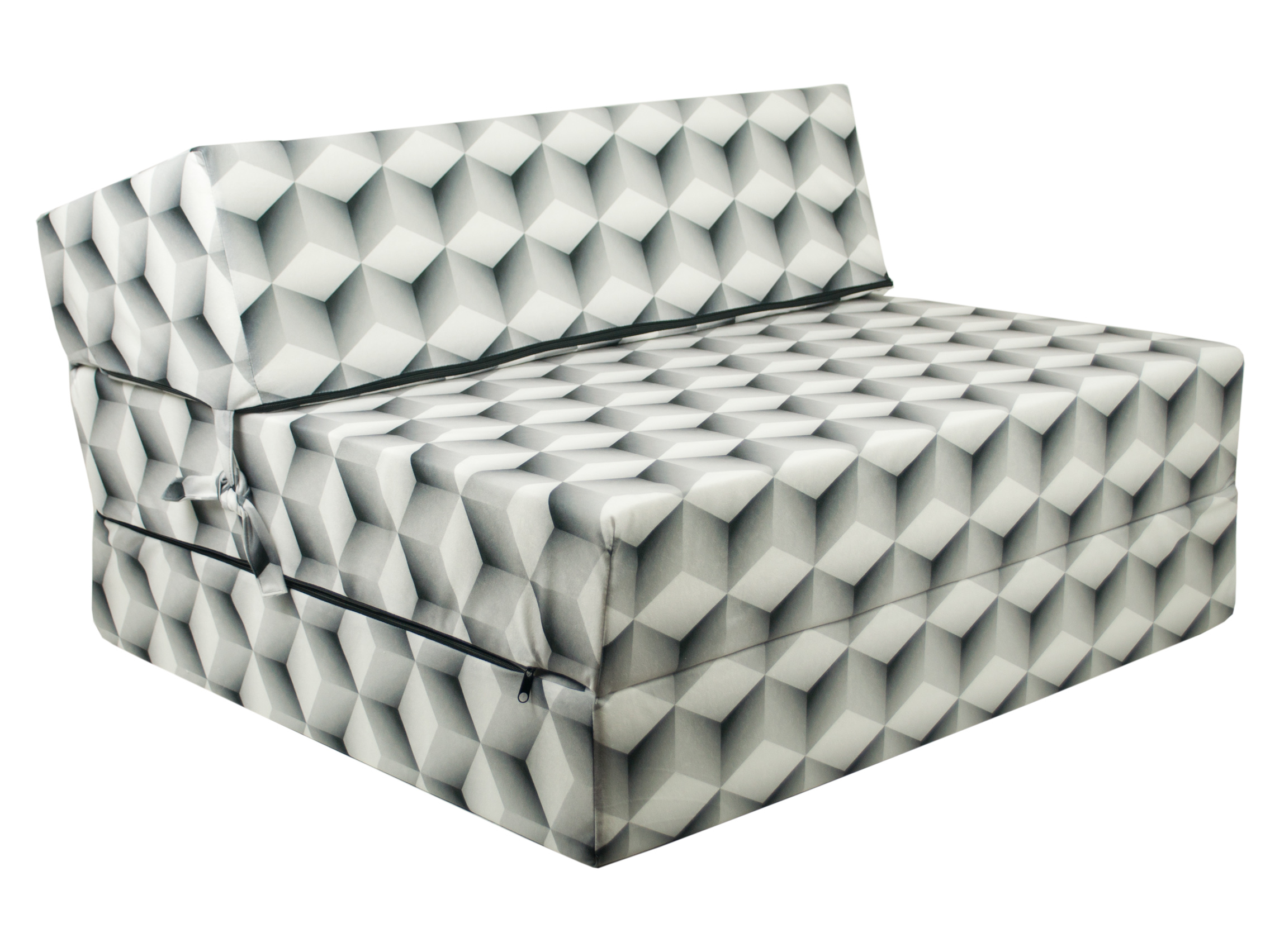 Fimex Rozkládací křeslo - matrace pro hosty 3D 90x200x15 cm