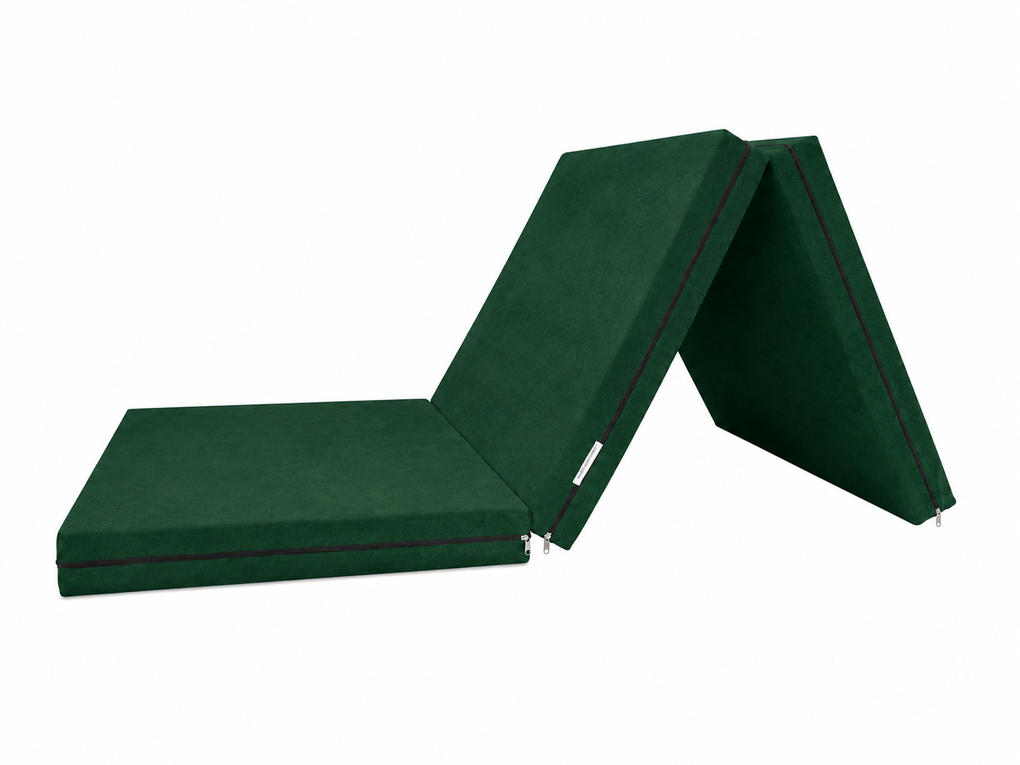 e-matrace.com Skládací matrace pro hosty 8 cm 120x195 cm, zelená (5920)