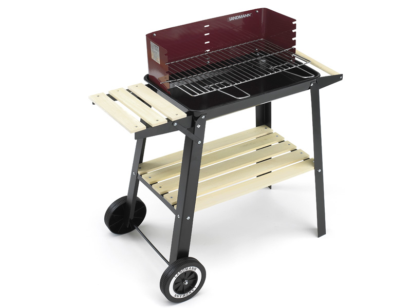 Gril na dřevěné uhlí Vozík Gril na dřevěné uhlí Vozík