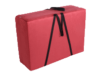 Obal - taška skládacích matrací - vínový