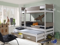 Patrová postel Quatro - trojlůžko