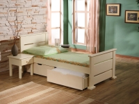 postel s úložným prostorem Oktavia